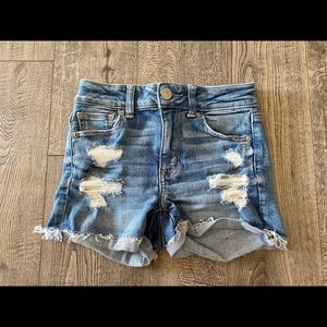 American Eagle Outfitters Jean Shorts Size 0 (5 pairs)